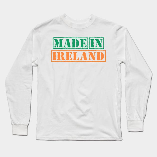 Made In Ireland Long Sleeve T-Shirt by xesed